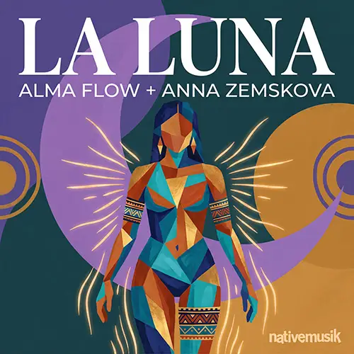 Album Cover: Alma Flow + Anna Zemskova - La Luna